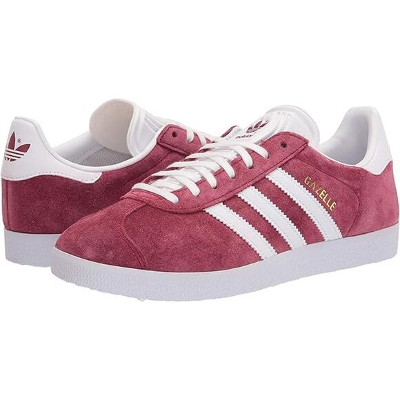 NWT adidas Unisex Originals Shoes ,Burgundy/White-Size 11Men